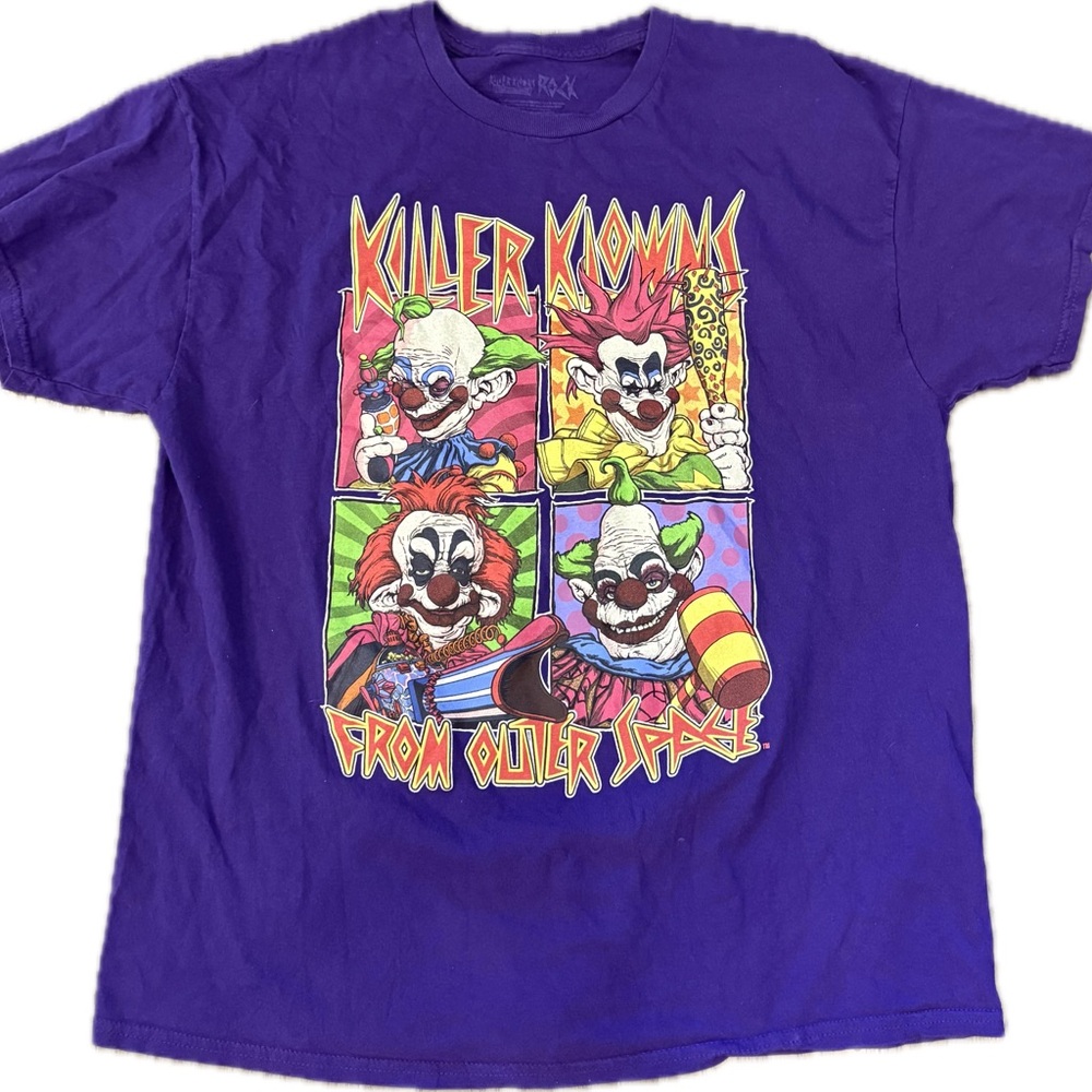 Killer Klowns From Outer Space T-Shirt, Purple